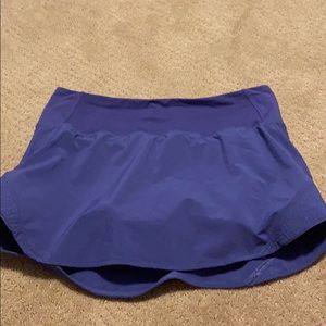 Lulu tennis skirt with reflective side details